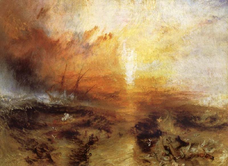 Joseph Mallord William Turner The slave ship China oil painting art